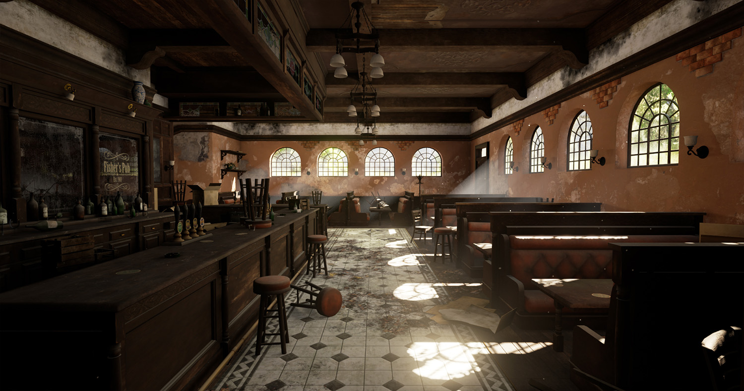 screenshot from entering the pub